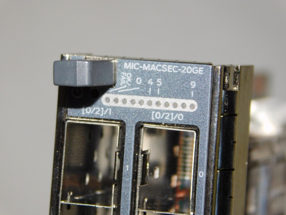 Juniper MIC-MACSEC-20GE 20 Port Expansion Module Multi-Rate 20GbE MIC Switch