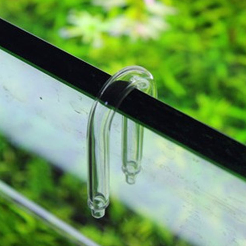 Aquarium Plants Co2 Diffuser Fish -shaped Tube Connector System