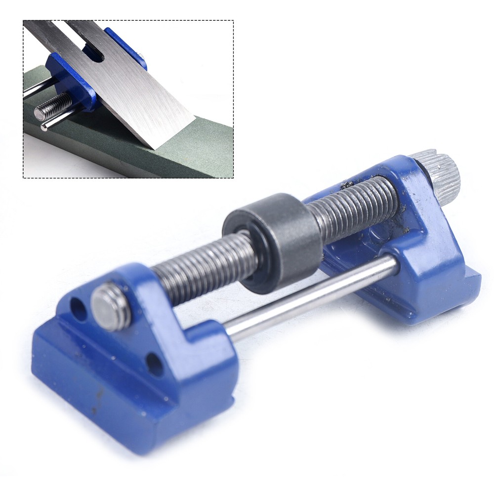 Plane Blade Wood Chisel Sharpening Guide Jig Angle Block Honing Manual Sharpener