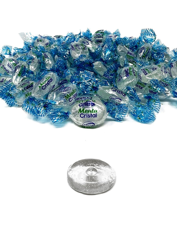 Crystal Clear Mints - 1 Lbs - Clear Refreshing and Elegant after Dinner Mint Har