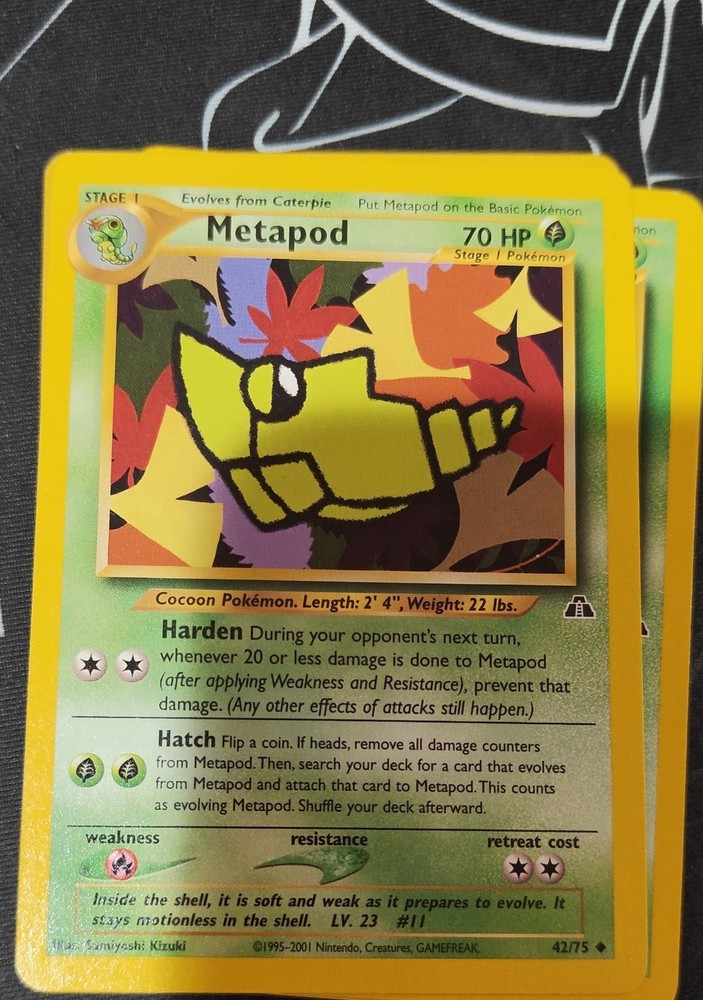 Metapod 42/75 Neo Discovery Regular