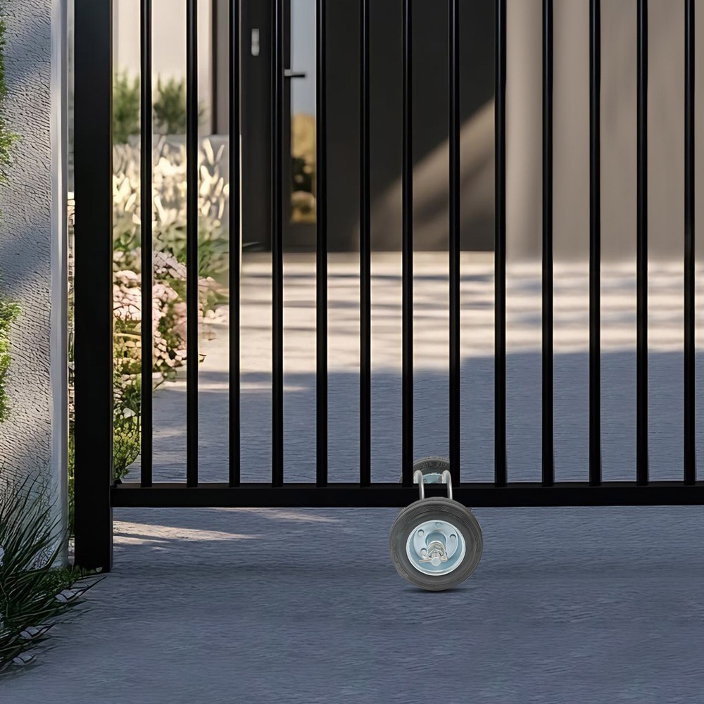 600lbs Rolling Gate Hardware Kit, Heavy Duty Sliding Gate Rollers Wheels Kit