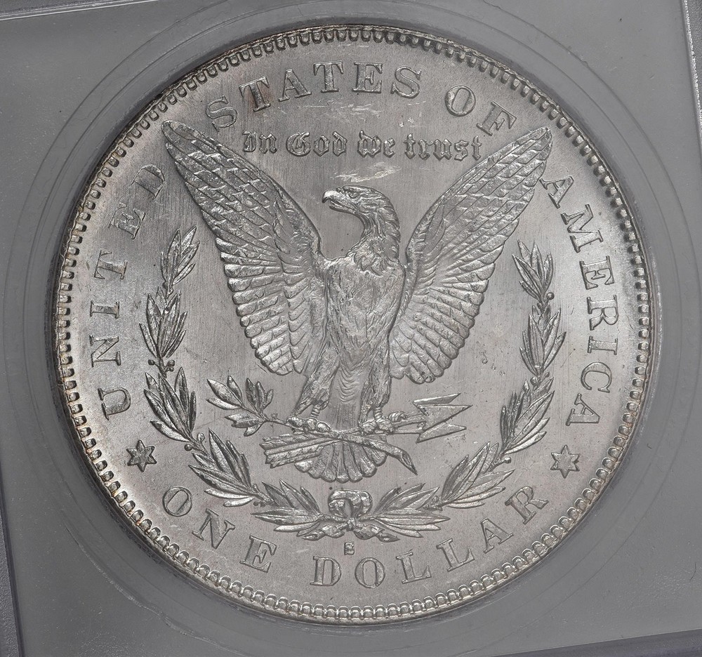 1878-S Morgan Silver Dollar MS64 ICG