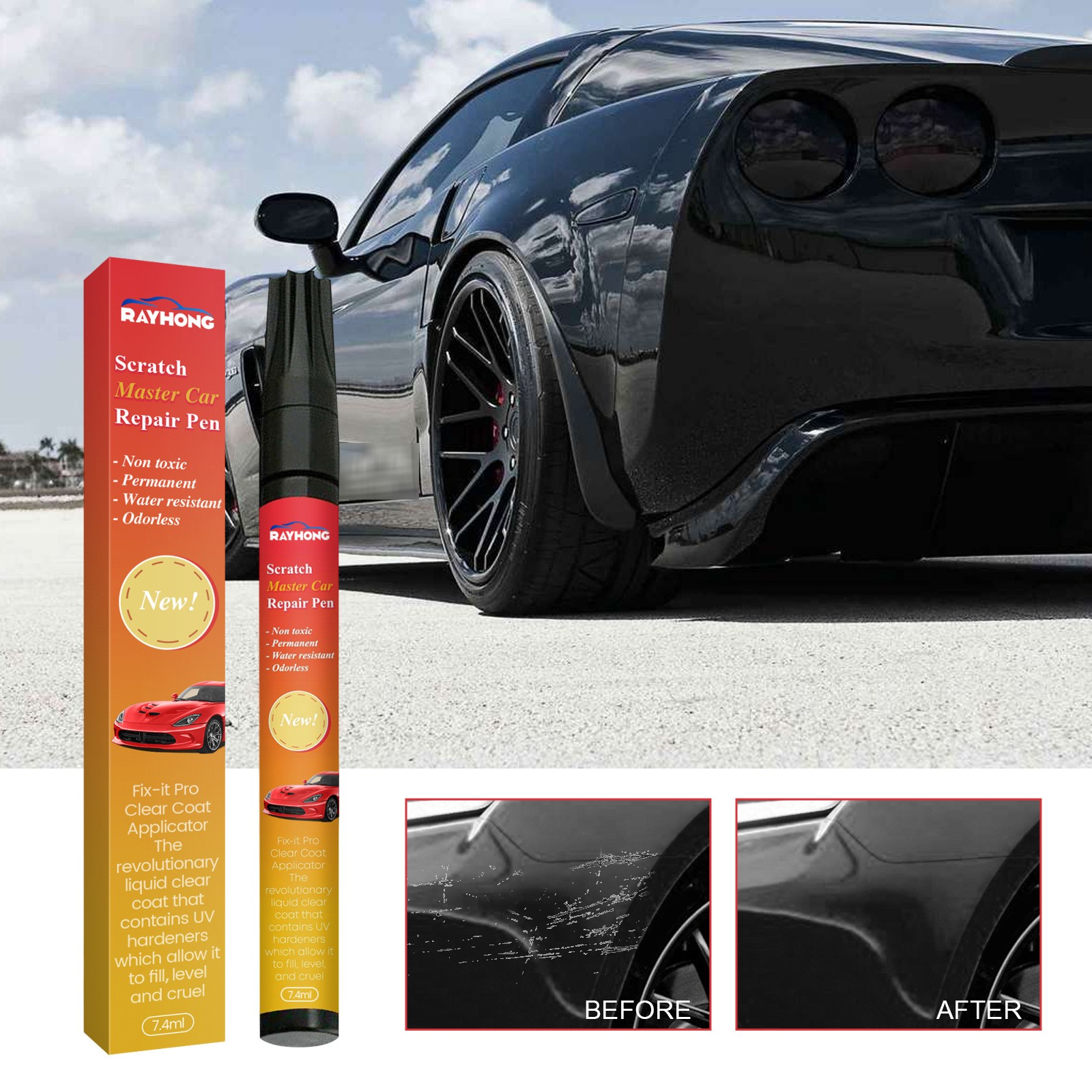 All Cars Magic Pen for Car Scratches, Magic Car Scratch Removal Pen 2025 HOT