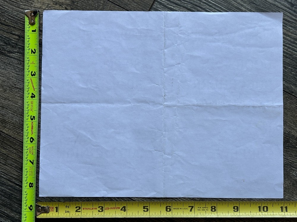 KISS Concert Backstage Sign Cobo Detroit Alive 35 Tour Sept 26 2009 Vintage Kiss