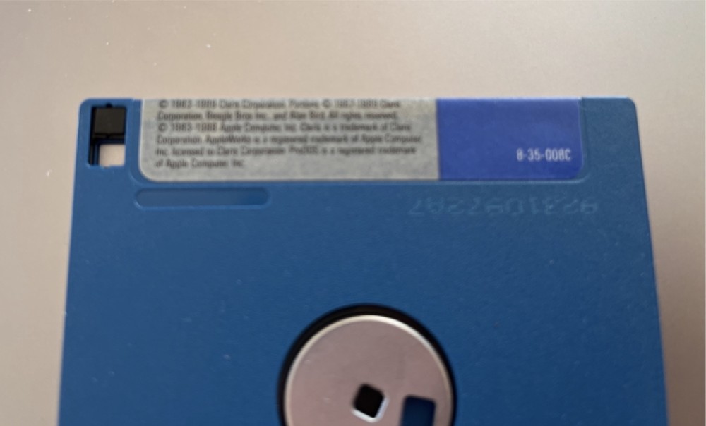 Claris Appleworks Startup Disk ProDOS