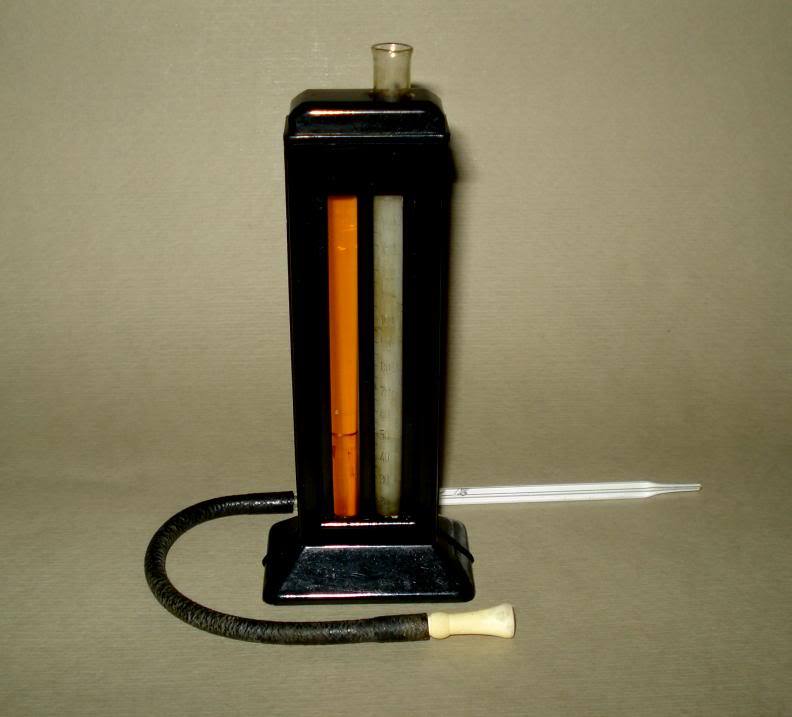 ANTIQUE OLD GERMAN HAEMOMETER HEMOGLOBIN TEST / in box