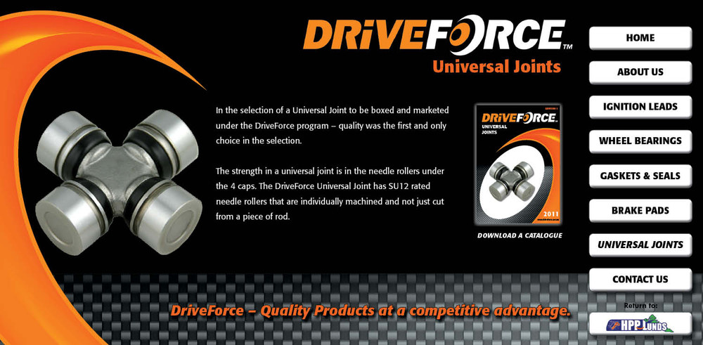 RUJ2049 Universal Joint Driveforce
