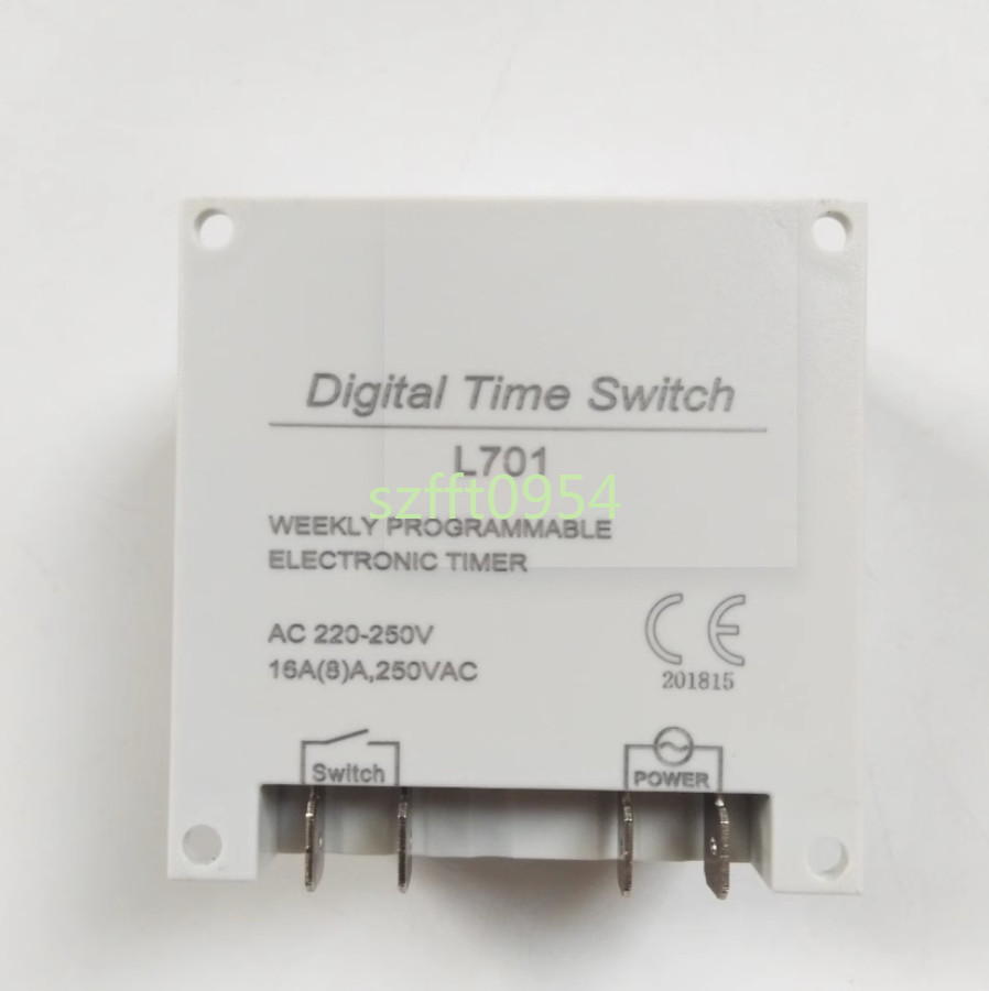 Timer Switch CN101A Digital LCD Control 110V 16A Electronic Relay Programmab
