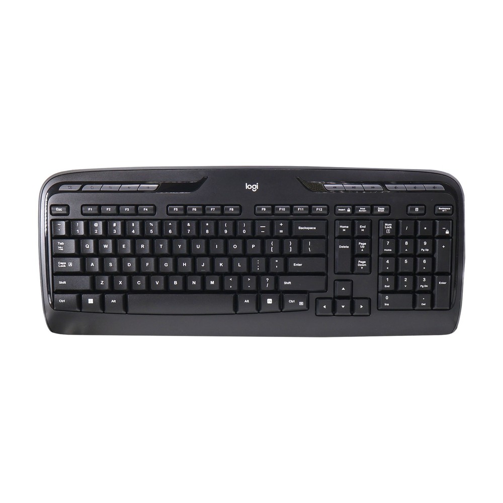Logitech MK320 Full-size Wireless Membrane Keyboard and Mouse Bundle for PC