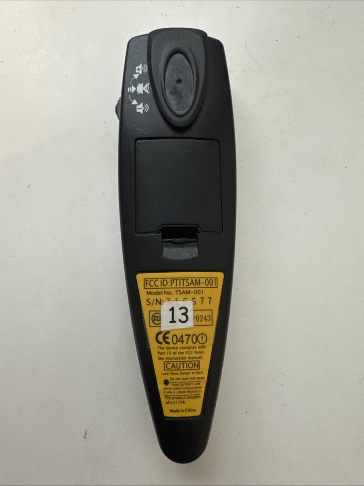 Keyspan TSAM-001 Universal Wireless Remote Control Mouse Laser Pointer Silver