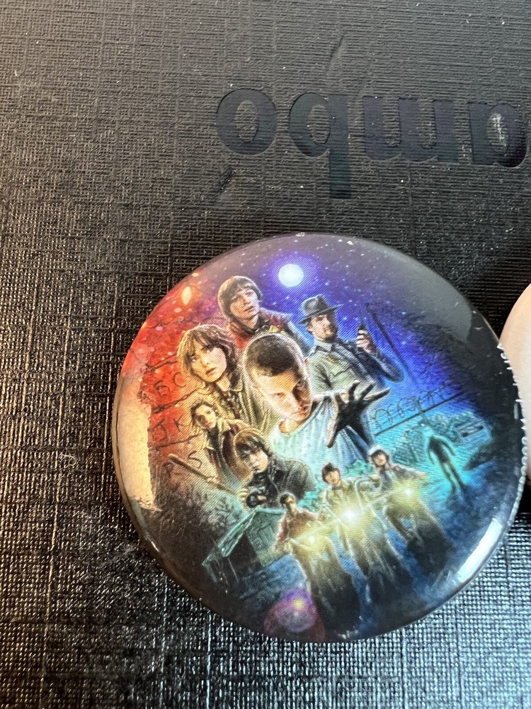 Loungefly Set of 2 Stranger Things Pin Back
