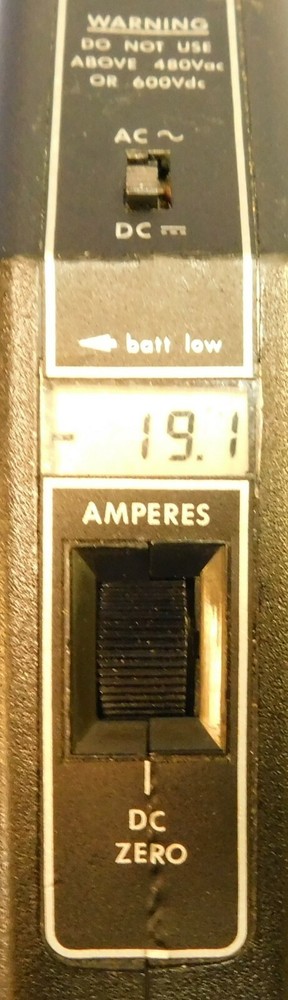 Digital AC/DC Current Clamp Probe Amperes