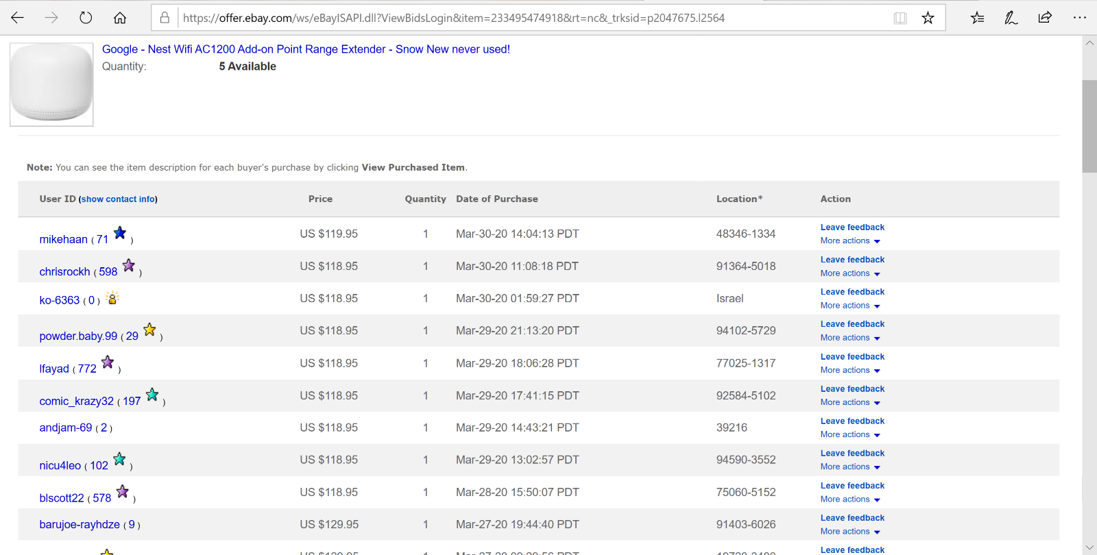 Google Nest Wifi Pro Wi-Fi 6E AXE5400 wireless router 2023 new model OB