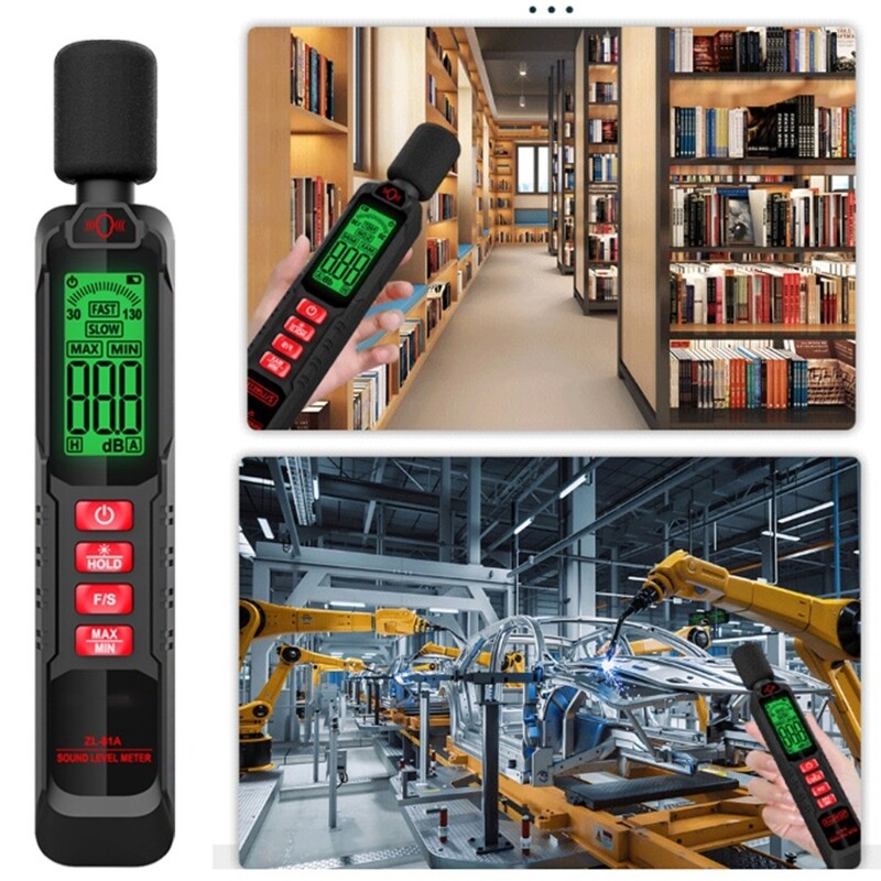 Practical Decibel Reader with High Accuracy Sensors for Home and Office Use