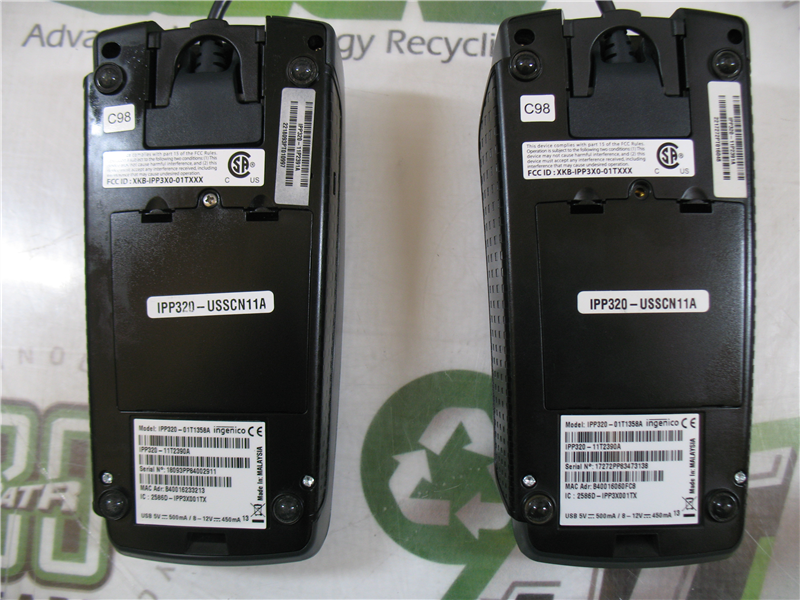 (2x) - Ingenico iPP320 Pin Pad Payment Terminal, Credit Card Reader