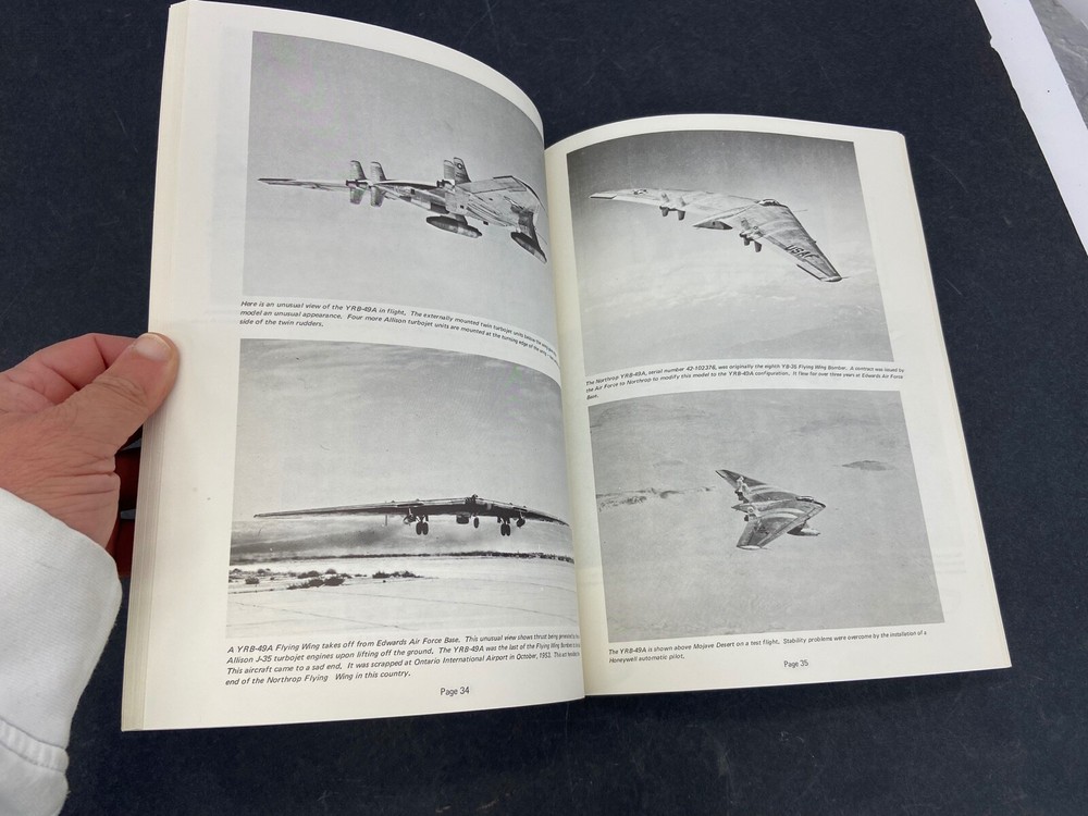 1983 Northrop Flying Wing Reference Book