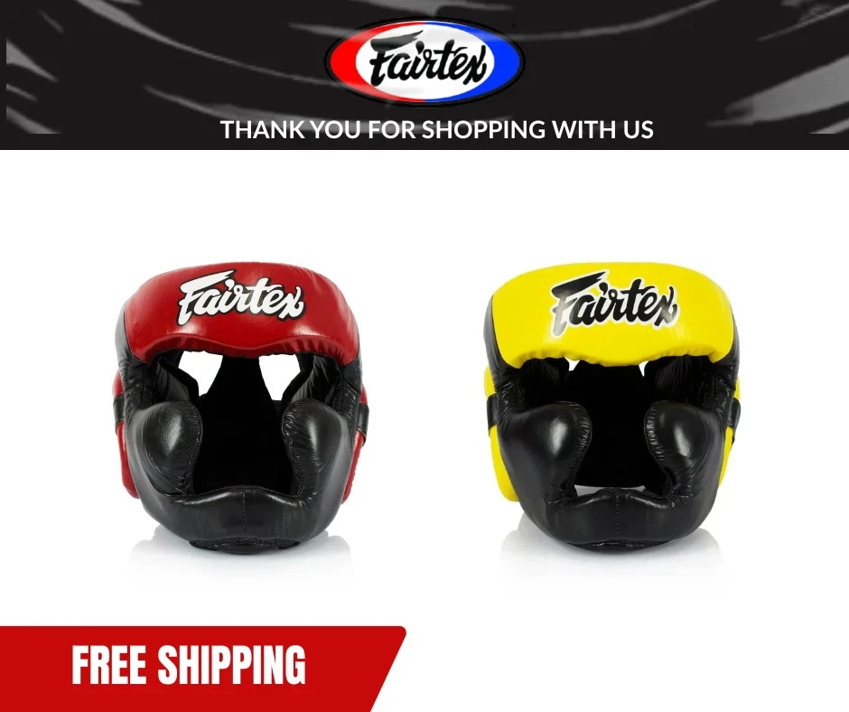Fairtex HG13 Diagonal Vision Sparring Headguard - Full Head
