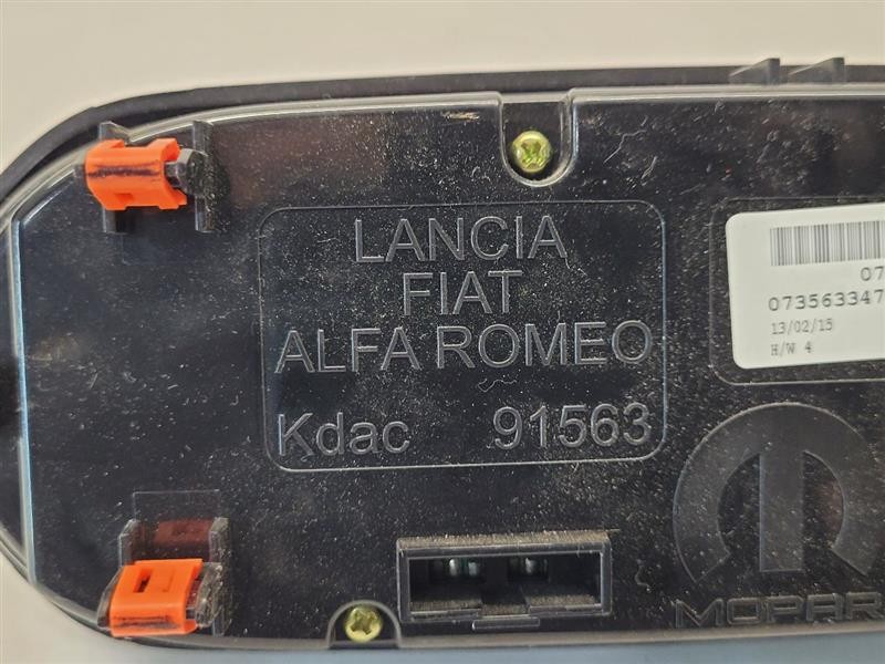 A/C Selector Switch fits 2015 Jeep Renegade control panel w/air conditioni