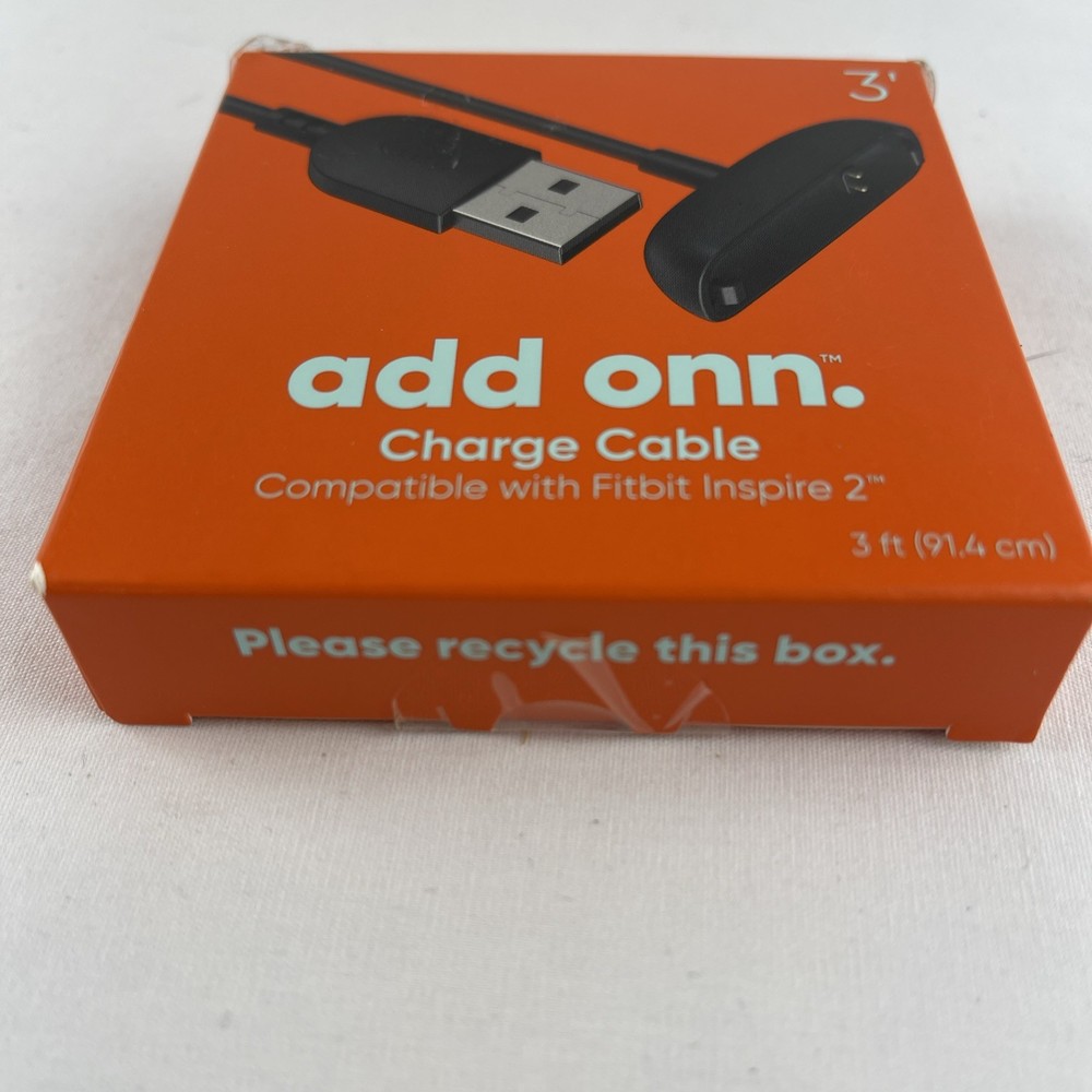 ONN Charging Cable Compatible With Fitbit Charge 5 & Fitbit Luxe