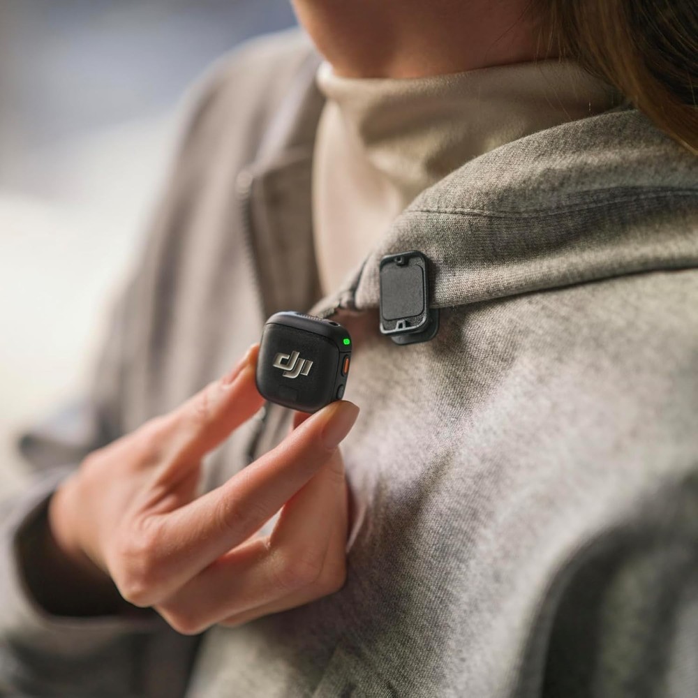 DJI Mic 3 Transmitter, Wireless Mini Microphone for iPhone/Camera/Android, Li...