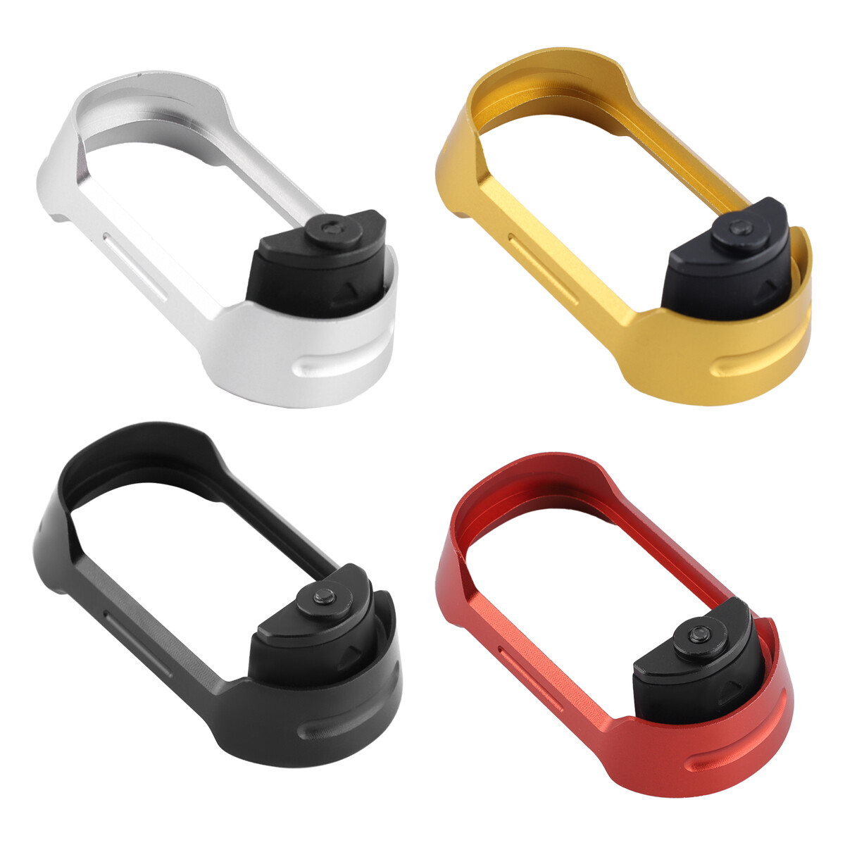 Aluminum Flared Magwell For Glock 43X/48 / G43X G48 MOS Anodized Finish