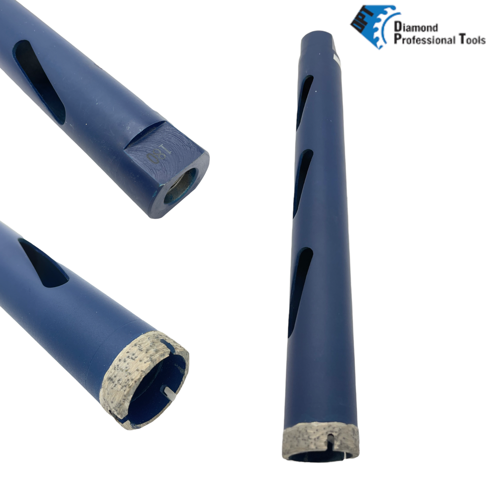 3 Pack 2-1/4" Dry Diamond Core Drill Bits Cutting Concrete Asphalt Bricks Blocks