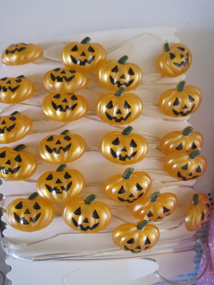 LED String Mini Pumpkin Lights