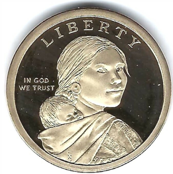 2019-S San Francisco $1 Proof Commemorative Native Americans in Space Program!