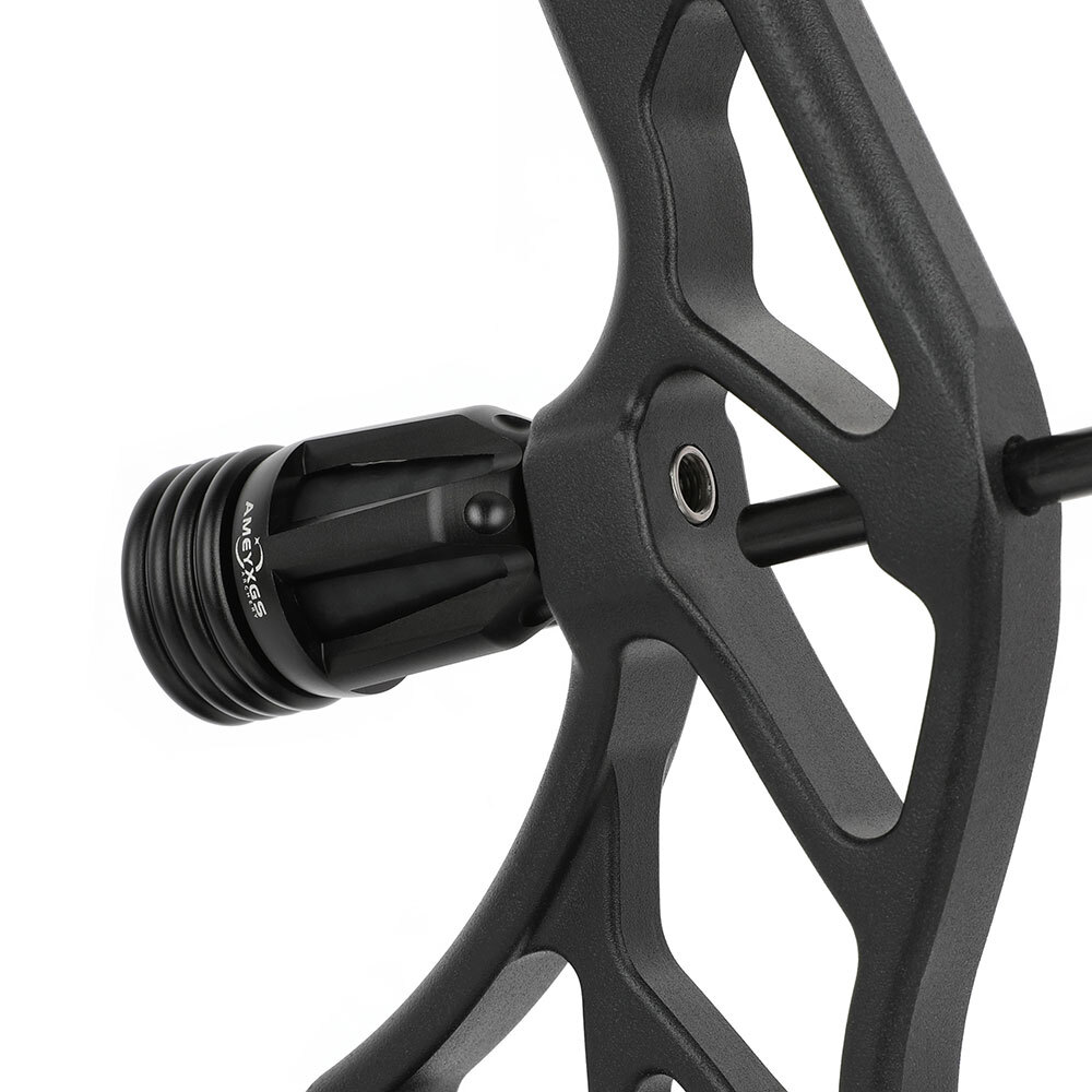 Compound Bow Riser Stabilizer Archery Shock Absorber Dampener Silencer Hunting