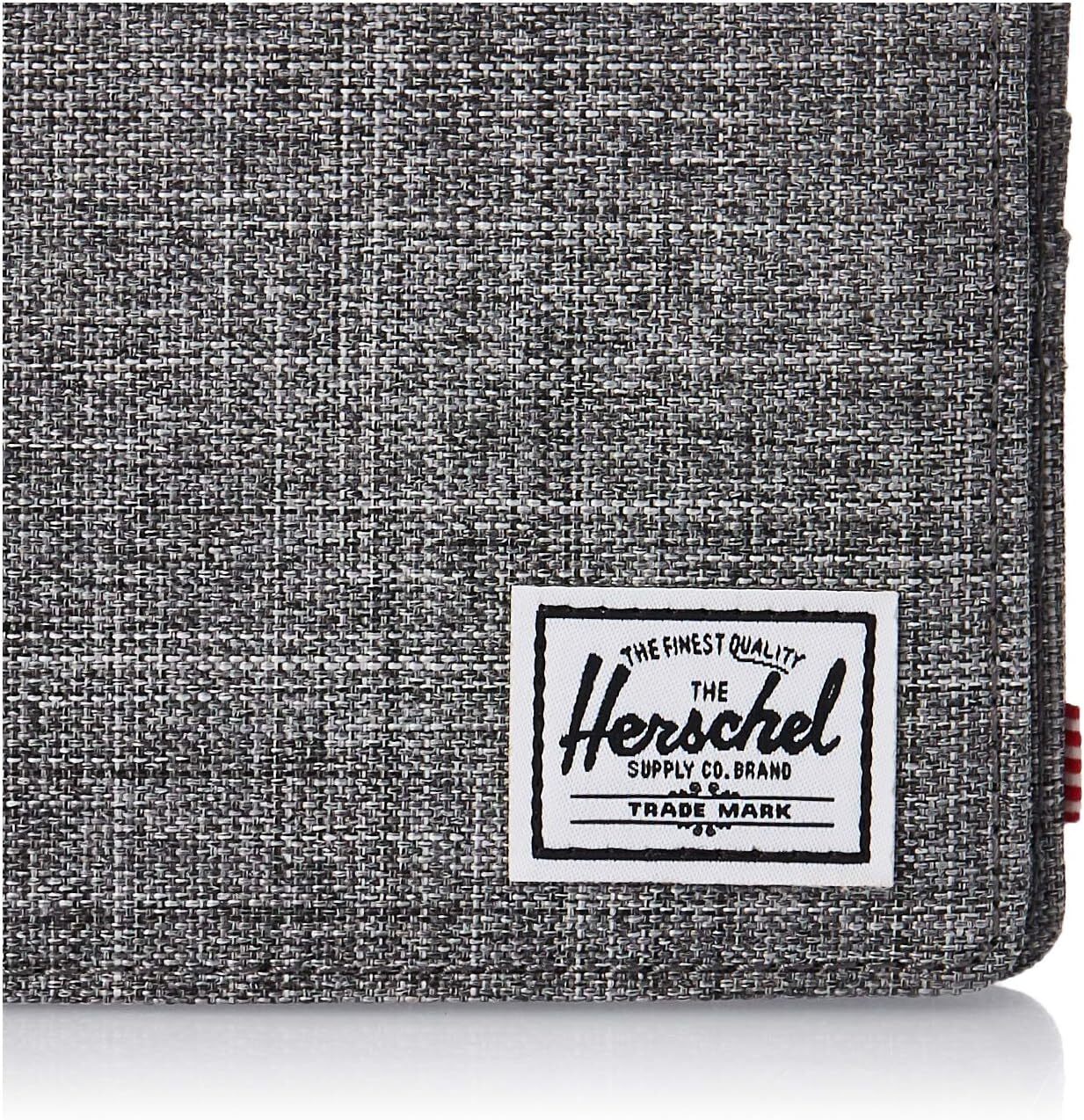 Herschel Unisex Roy RFID Bi-Fold Wallet - Raven Crosshatch
