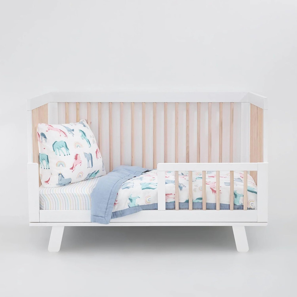 Toddler Bedding 3-Piece Set | Includes Comforter, Crib Sheet & Pillowcase | Soft