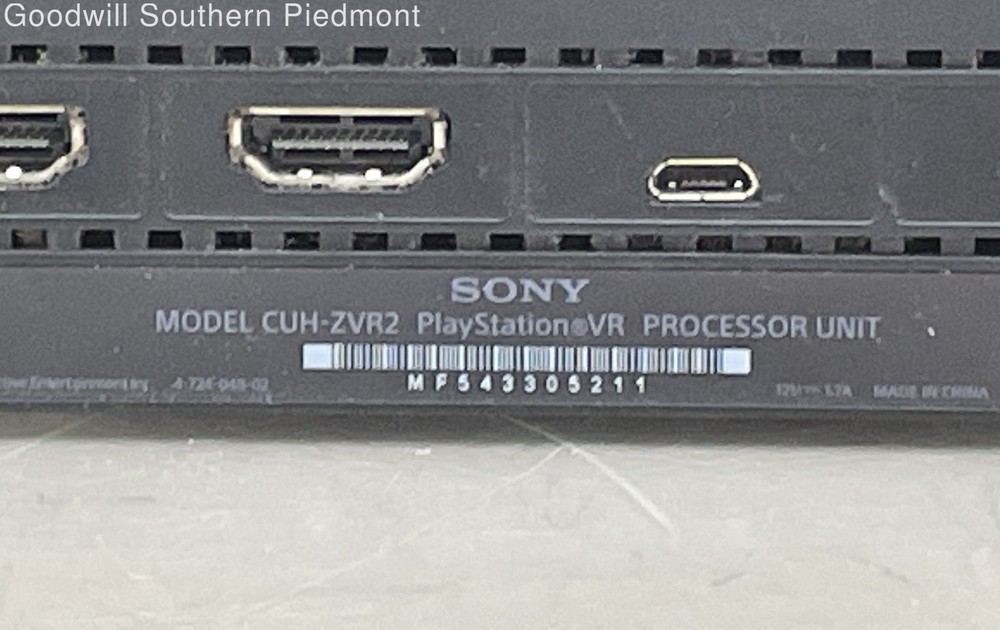 Sony PlayStation VR Processor Unit Only CUH-ZVR2 - Tested (#34E87G)