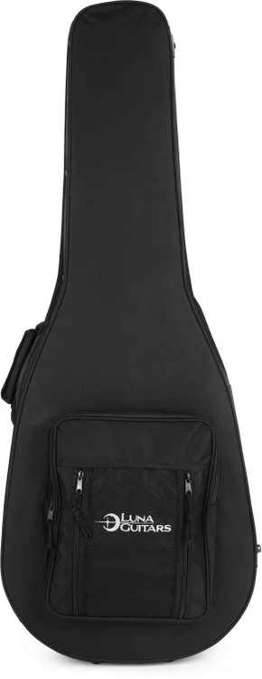 Luna Lightweight Folk/Parlor Case - Black