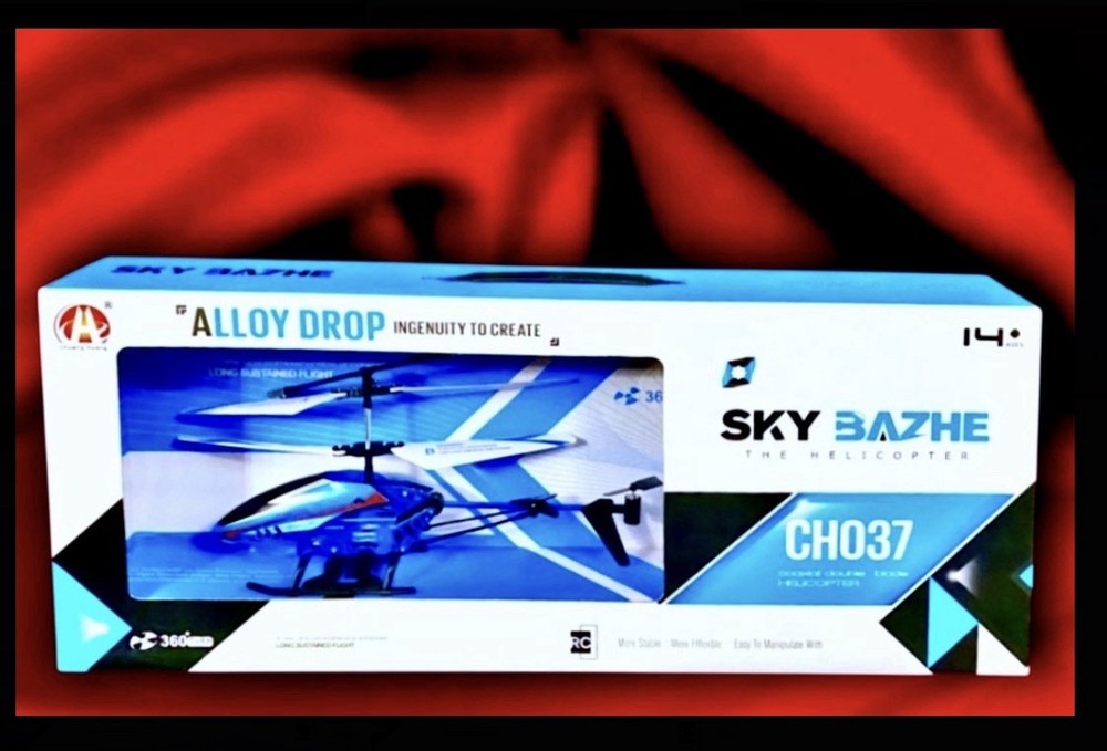 Sky BAZHE 360° Eversion Rechargeable Helicopter Enhanced CHO37 Full 3D Flight