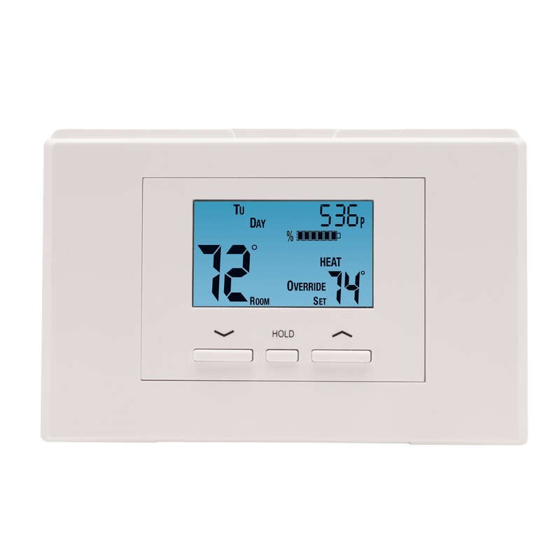 Heating and Cooling Touch Screen Programmable Thermostat