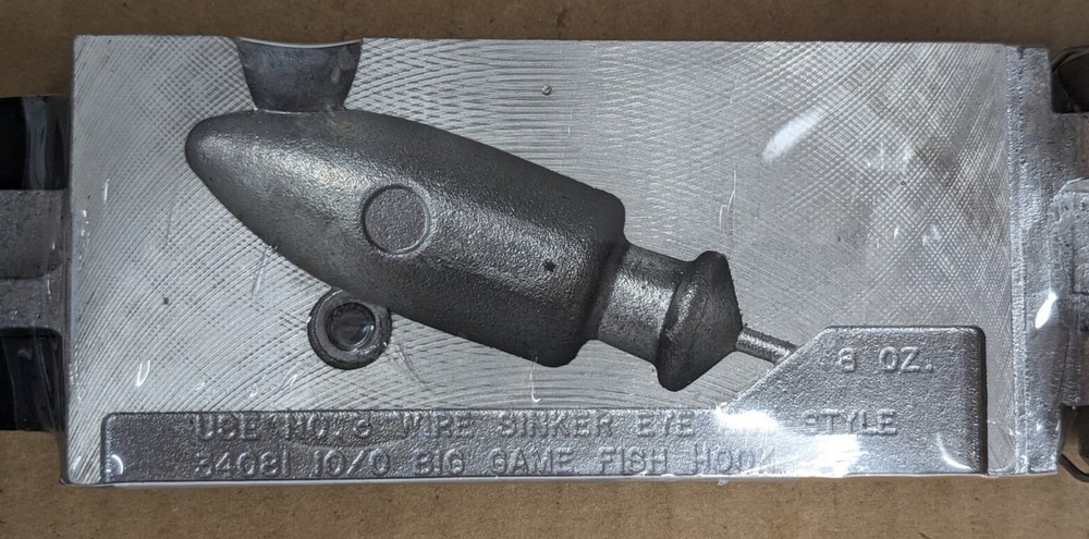 Do-It D3283 Spire Point Jig Sinker Mold 8 Oz Single Cavity