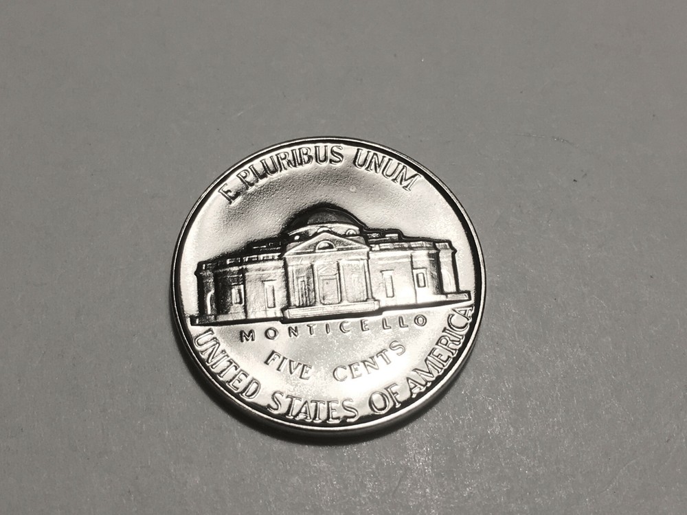 1956 Pr DDR-005 Doubled Die Reverse Nice Proof Jefferson Nickel Super Nice!!
