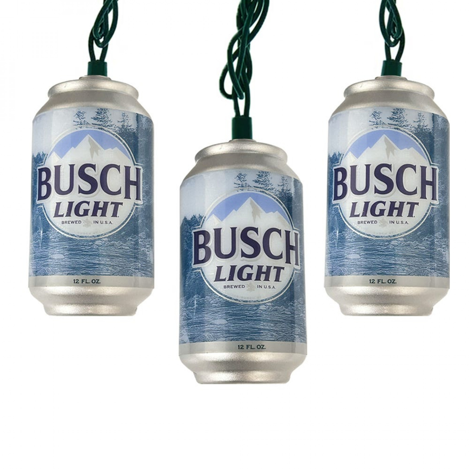 Busch Light Can 10-Light Set Multi-Color