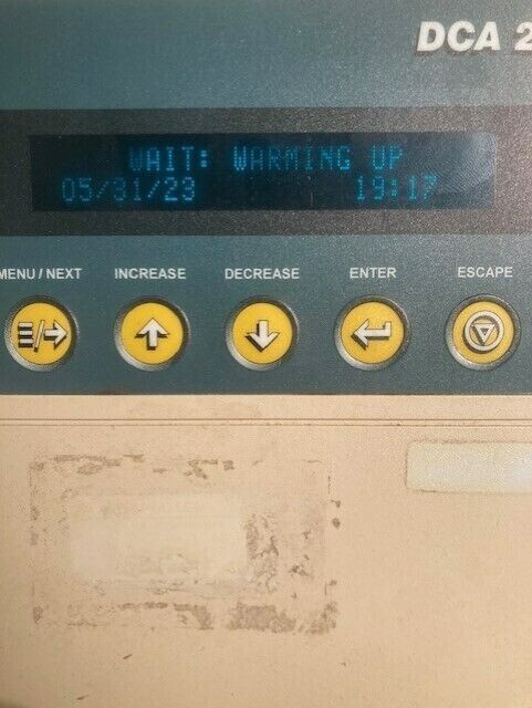 BAYER DCA 2000+ Analyzer working selling as parts