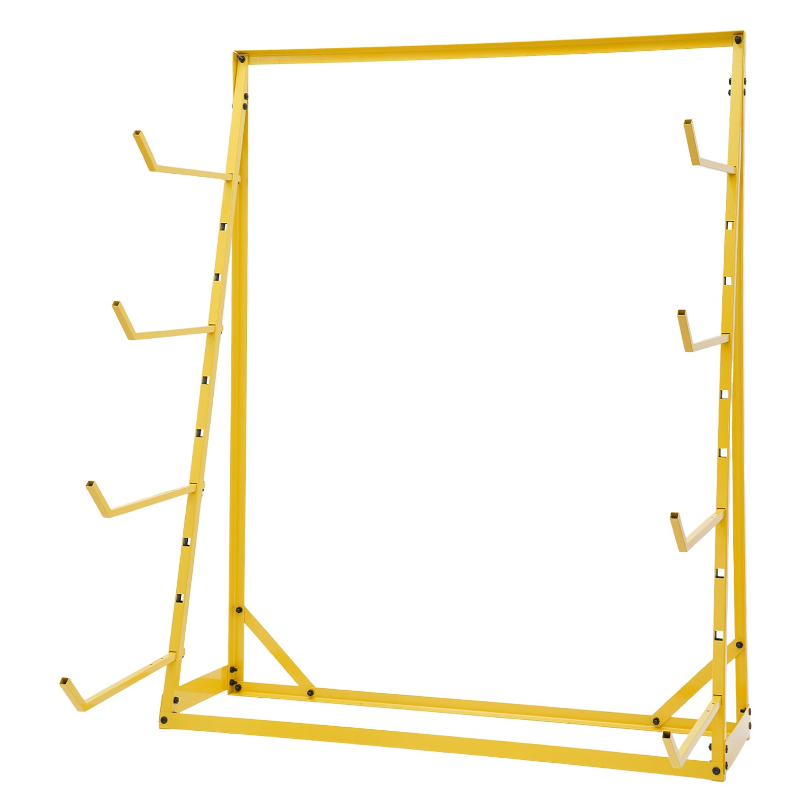 4 Tier Steel Horizontal Lumber Storage Rack Adjustable Storage Cantilever Rack