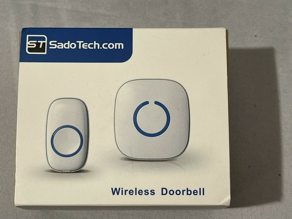 SadoTech.com Model C Wireless Doorbell Fixed Code C Series Preowned 