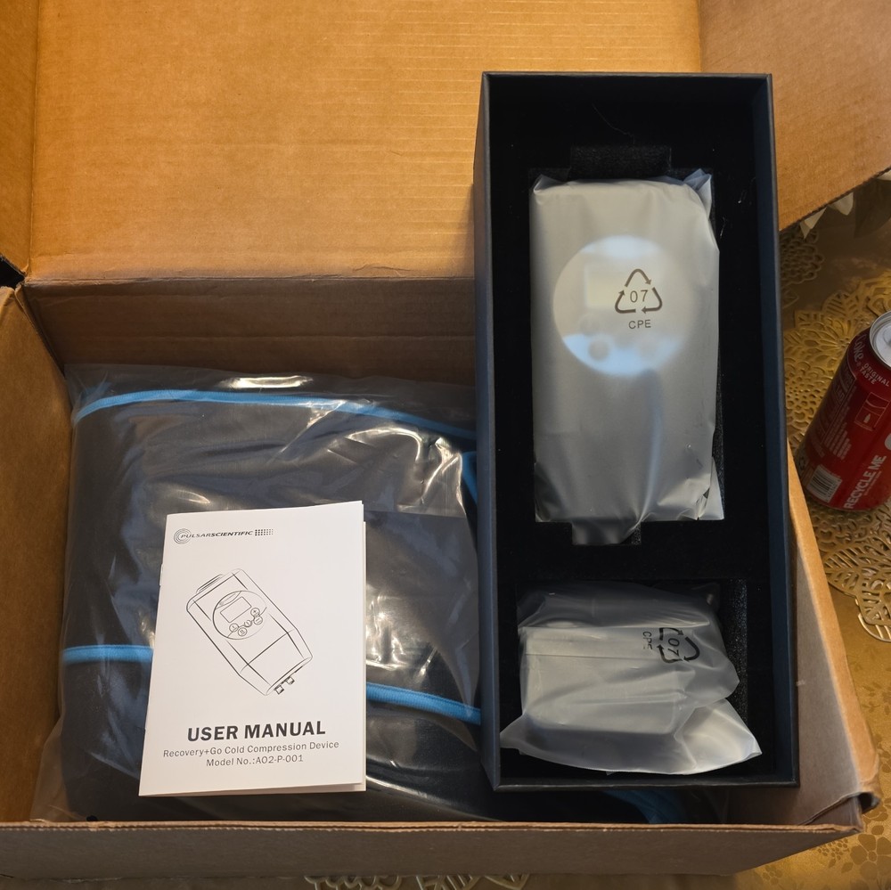 Cold Compression LEFT Shoulder Therapy: Wrap and Device-Brand New
