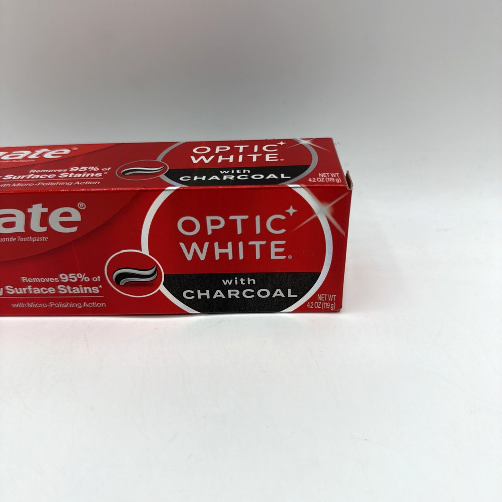 Colgate Toothpaste with Charcoal Cool Mint Paste 4.2 Ounce 4 Pack