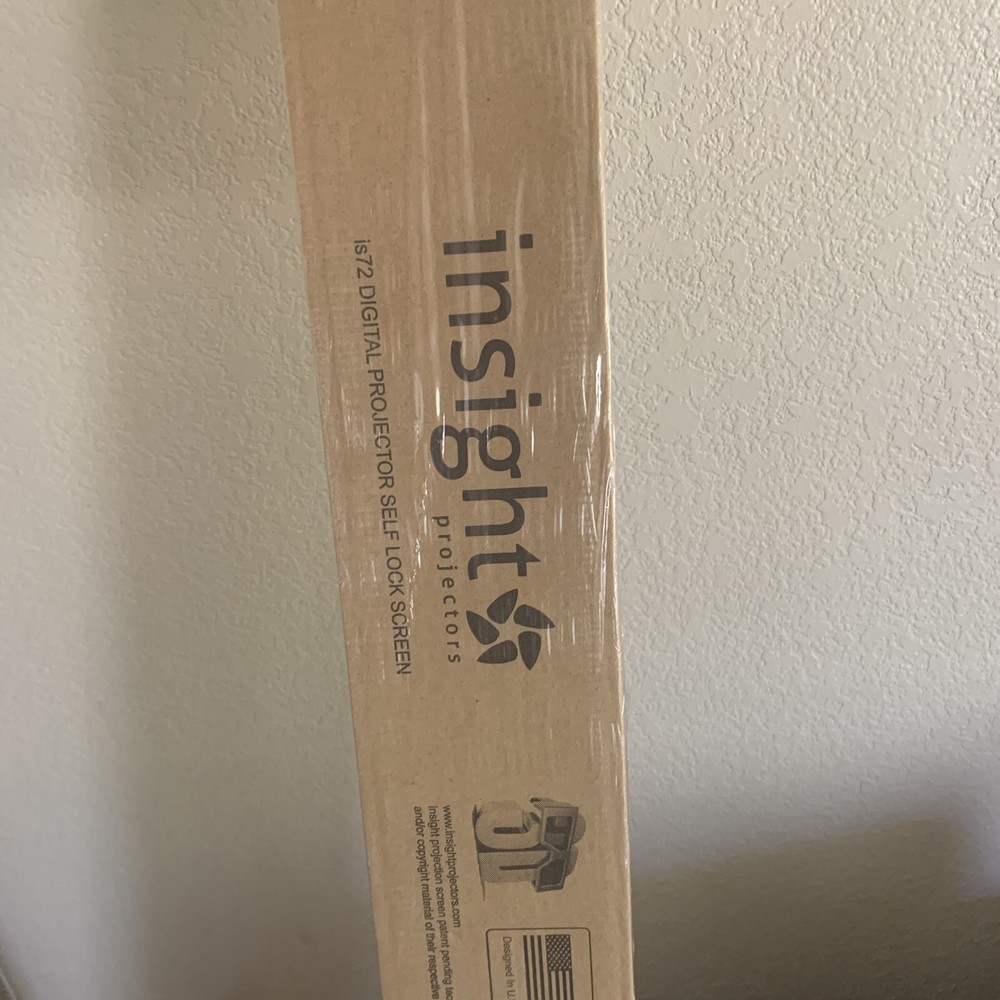 Insight projectors is72 digital projector self Lock Screen. New In Box