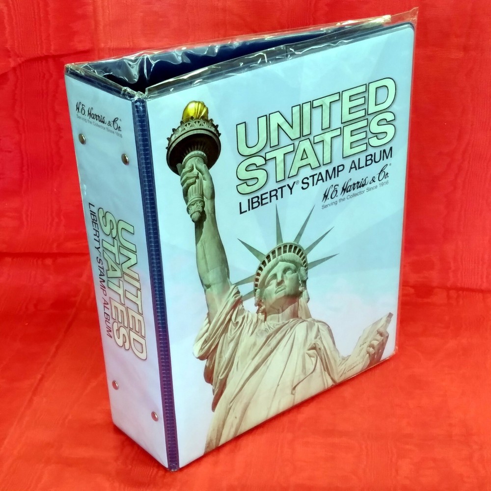 HE HARRIS USA LIBERTY STAMP ALBUM VOLUME 1 PART D 2017-2019 BINDER & PAGES