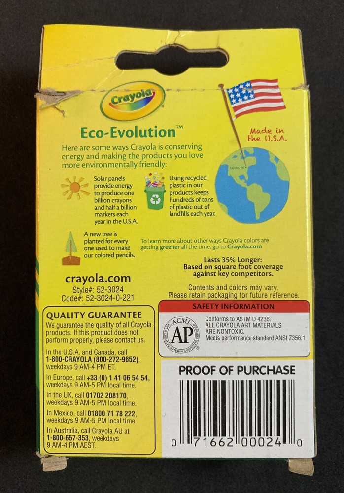 Crayola 24 - Classic Colors Crayons