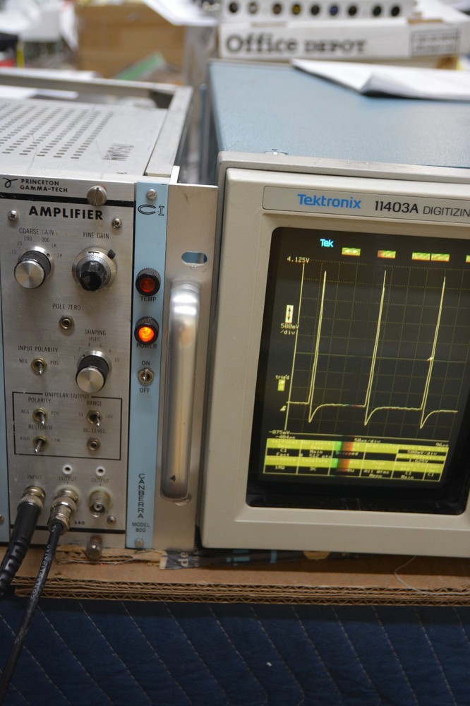 PGT, PRINCETON GAMMA TECH MODEL 340 SPECTROSCOPY AMPLIFIER NIM MODULE, TESTED