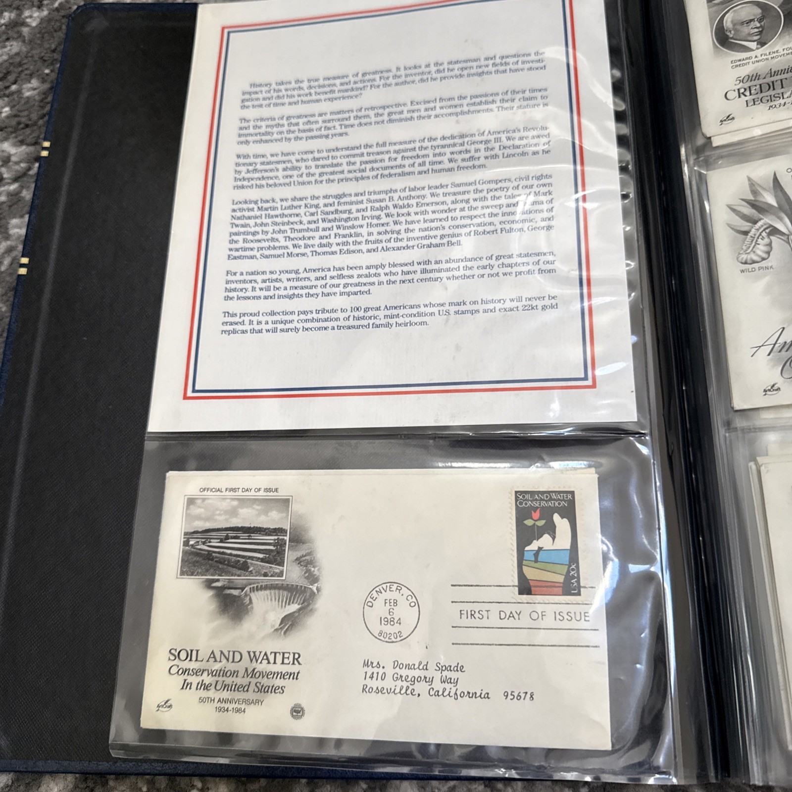 Great Americans On United States Stamps 115 Mint-condition HistoricStamps