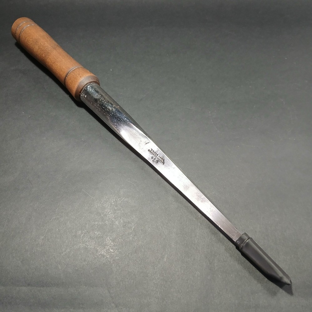 Antique Very Rare W. MARPLES & SONS 1/4" Socket Mortice Chisel